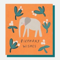 Elephant Birthday Card By Caroline Gardner